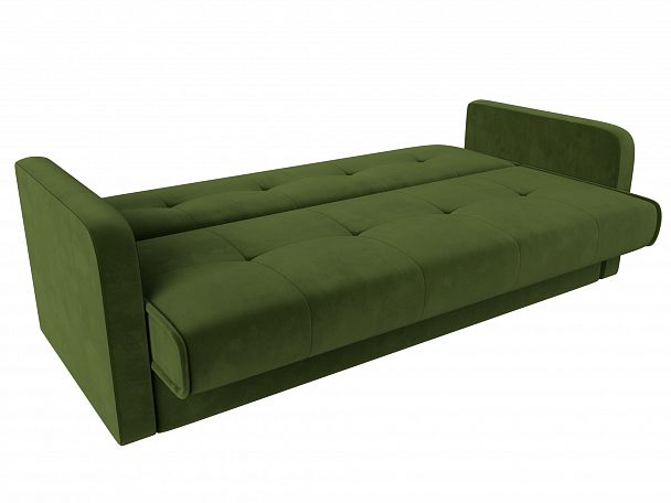 Диван книжка Надежда (полностью микровельвет зеленый) - Вид 6