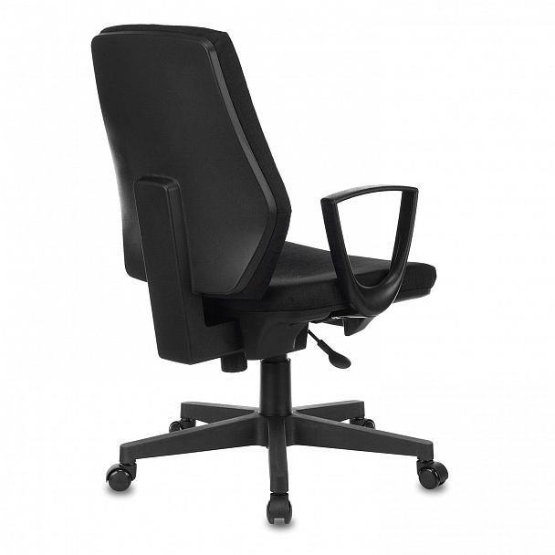 Кресло CH-545, с подлокотниками, ткань, черное, 1418126 - Вид 6