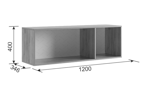 Прихожая "Бери К6" (2000х350х1900) ПК06Бери.2564 - Вид 7