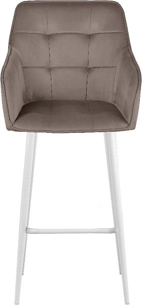 Комплект барных поворотных кресел Мони К, Confetti mocco/белый, 2 шт. - Вид 3