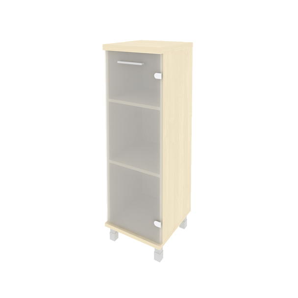 First Шкаф средний узкий правый KSU-2.4 (R) Клён 401*432*1260 - Вид 1