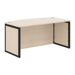 Стол руководителя XQPET 169H Бук Тиара/Антрацит 1600х867х750 XTEN-QP - Фото предпросмотра