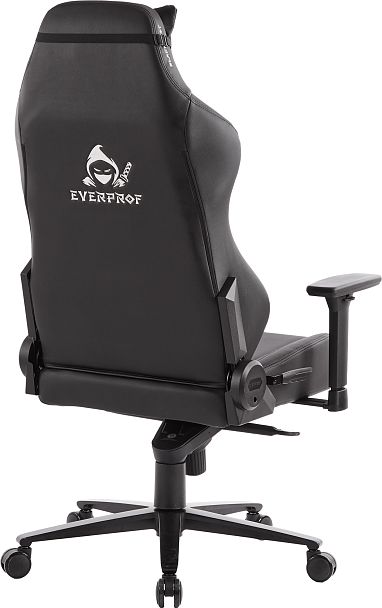 Геймерское кресло Everprof Blackshot Экокожа Черный - Вид 4