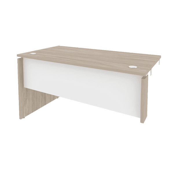 Onix Стол-приставка левый к опорным элементам O.SPR-3.7 (L) Дуб аттик/Белый бриллиант 1380*720*750 - Вид 1