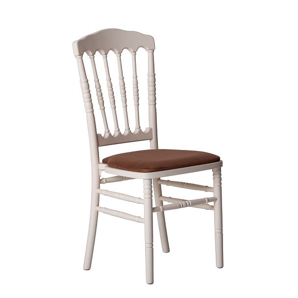 Стул Наполеон с подушкой, велюр Velutto 03, каркас бук - Вид 2