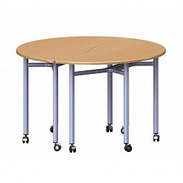 Стол ученический трансформер "Круглый" н/рег (1 гр.) - Фото предпросмотра