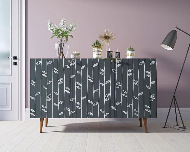 Комод Berber три дверки 18 принт арт BB01/Print_18 - Вид 4