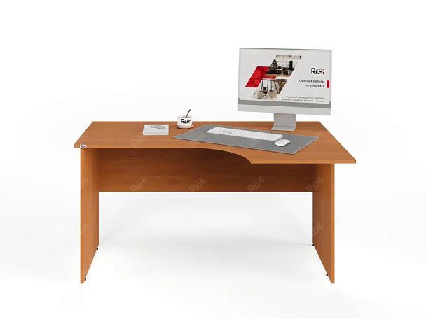 UNITY PС3-14 R ВИШНЯ Офисный стол угловой Правый 1400х900х750 - Вид 3