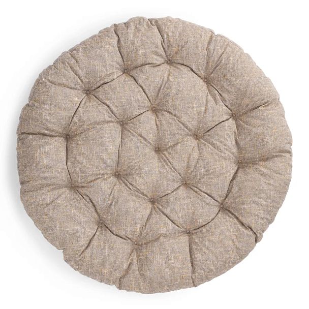 Кресло Папасан/Papasan (23/01 W) /с подушкой и ремешками/Antique brown (античный черно-коричневый) - Вид 10