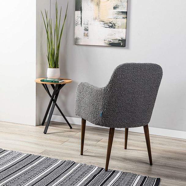 Стул Olaf темно-серый/т.орех - Вид 14