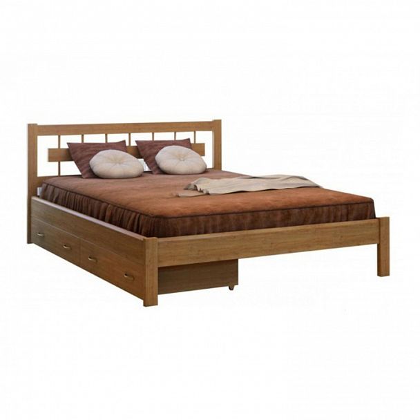 Кровать "Сакура-2 120" сосна - Вид 1