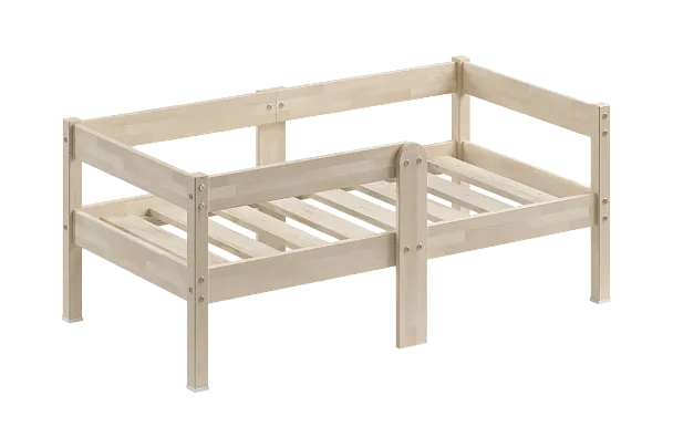 Кровать Легос компакт 700х1400, цвет натуральный, без ящиков - Вид 3