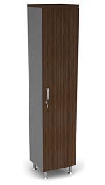 Гардероб (крючки) ДВП L,R Берлин Орех Вармия/Серый ШГ51-45 з/с ДВП - Фото предпросмотра