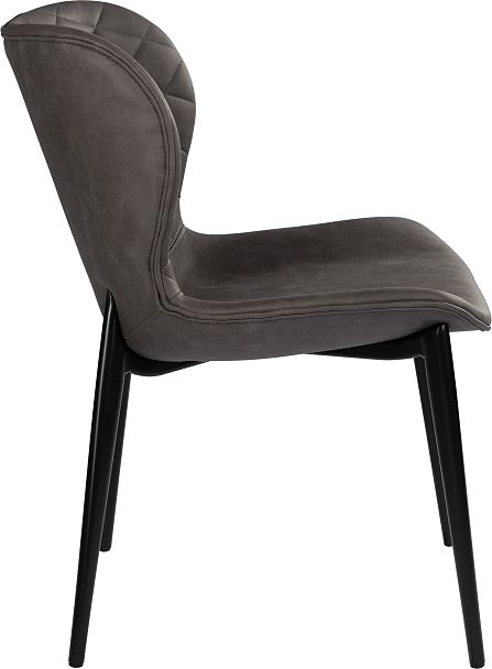 Стул на металлокаркасе Коэн Темно-серый Kiprus 13/черный - Вид 4