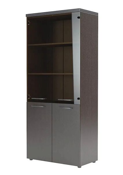 TORR THC 85.2 Шкаф комбинированный с топом Torr кабинет руководителя  венге магия - Вид 1
