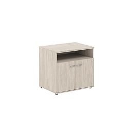 Тумба сервисная 802х600х750 с нишей, 2 фасадами / корпус: дуб светлый; фасады: дуб светлый Сигма / Sigma - Фото предпросмотра