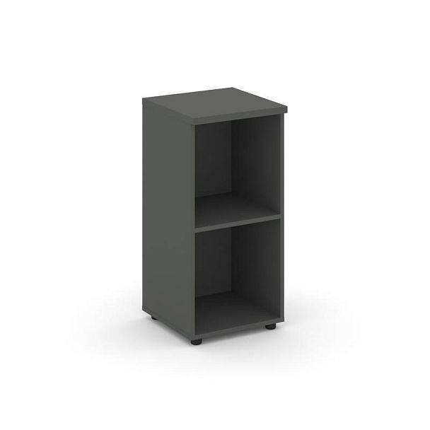 Стайл Проджект Стеллаж низкий узкий SN.STU-300 Антрацит 400*400*833 - Вид 1