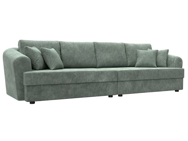 Диван прямой Милтон Велюр зеленый - Вид 1