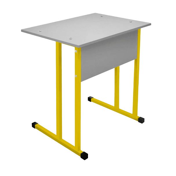 Стол ученический Квадро Лайт 1М (Н), одноместный, нерегулируемый (дополнительные цвета RAL), гр.3 - Вид 1