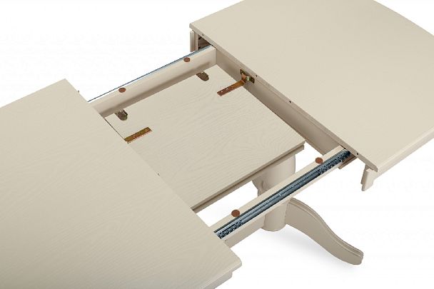 Стол деревянный раздвижной Брэйт 120(160)х80х76 Cлоновая кость - Вид 7