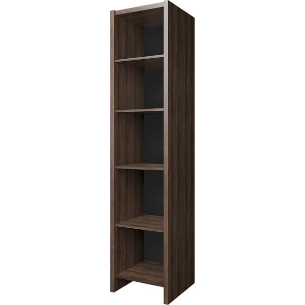 Стеллаж узкий КТ-41.38 Лагос 466x438x1968 Акцент - Вид 1