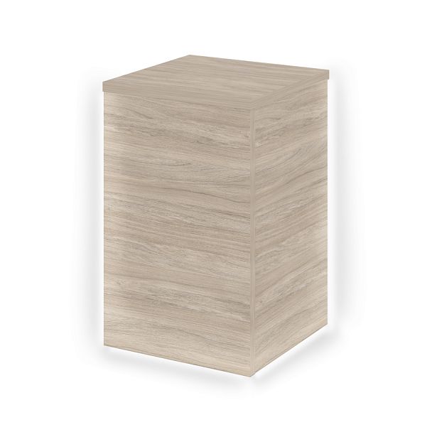 Onix Накладка угловая высокая внешняя с подсветкой левая O.R-NU.V.VNE.S (L) Дуб аттик 432*432*674 - Вид 1