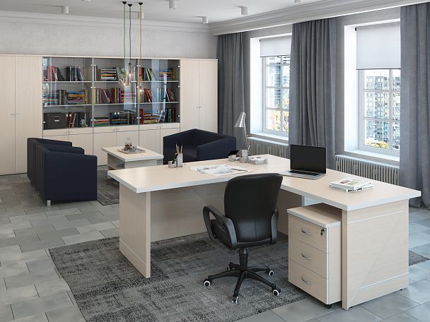 Двери средние стекло Zoom 90x0,5x131 стекло - Вид 4