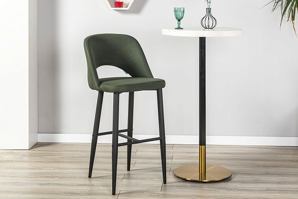 Стул Бар.Lars тёмно-зеленый/черный - Вид 13