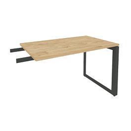 Onix Direct Брифинг-приставка на О-образном м/к O.MO-BR-11 Тиквуд светлый/Антрацит металл 1180*720*750 - Фото предпросмотра