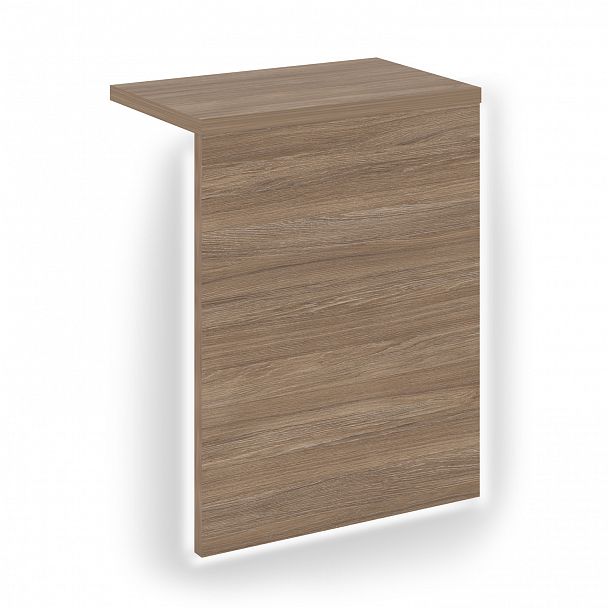 Накладка с подсветкой прямая высокая "Onix" О.R-NP.V-98.1.S дуб аризона - Вид 1