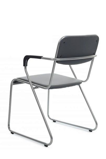 Кресло Nix Plus RCH OMKL-03 Серый/Металл окрашенный Хром - Вид 5