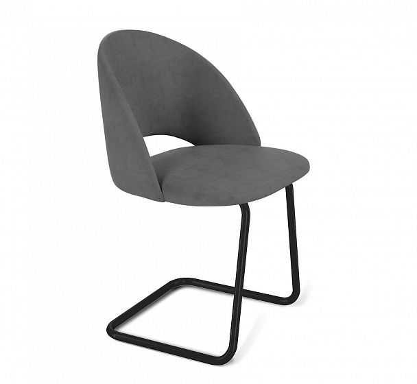 Стул Sheffilton SHT-ST34/S45-1 платиново-серый/черный муар - Вид 2