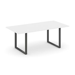 Style Project Direct Direct Стол переговорный SN-6O.SPRG-198.3 Белый/Металл Антрацит 1980*980*750 - Фото предпросмотра