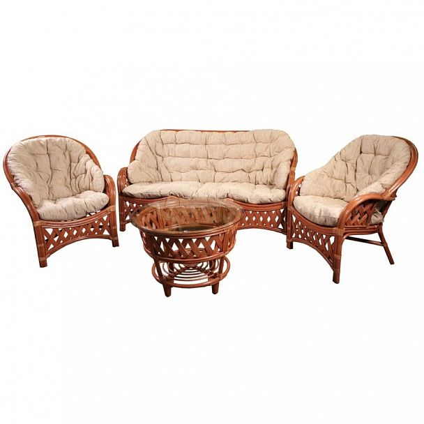 Комплект Черчилль / Рузвельт с 3х местным диваном - Вид 5