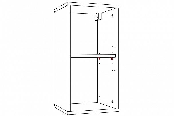 Тумбочка навесная Summit НМ 014.53-02 - Вид 5