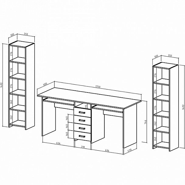 Рабочее место Лайт-11К - Вид 2