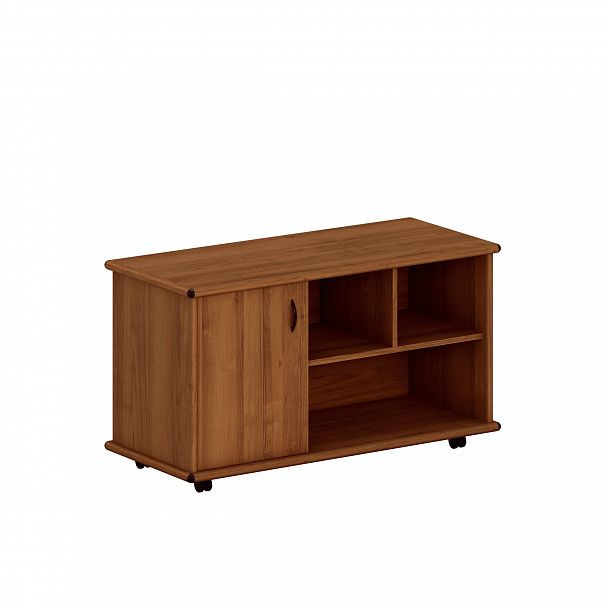 Тумба для оргтехники "Престиж" ТЖ 205 темный орех - Вид 1