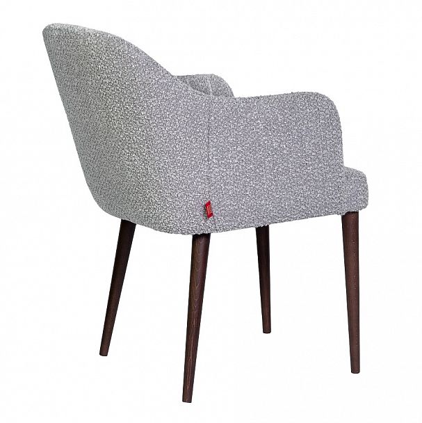 Стул Тюльпан, серый букле - Вид 5