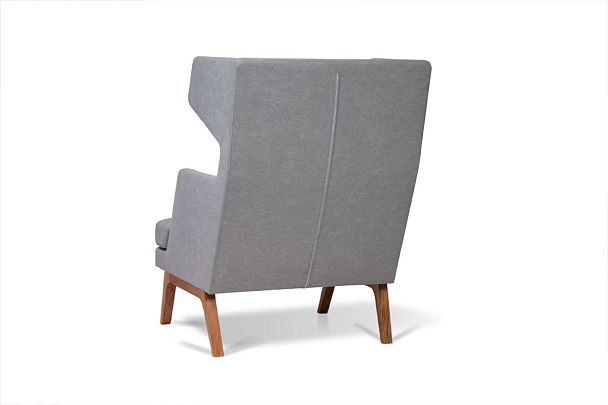 Кресло с высокой спинкой Artis 80x94x117 чёрный - Вид 12