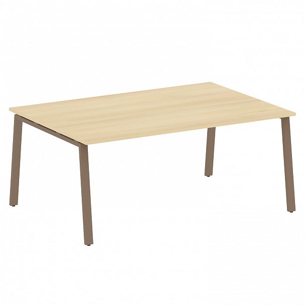 Стол для переговоров "Metal System" БА.ПРГ-1.5 акация/мокко - Вид 1