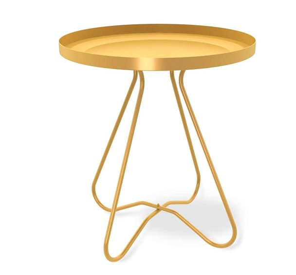 Столик журнальный Sheffilton SHT-CT3 золото - Вид 1
