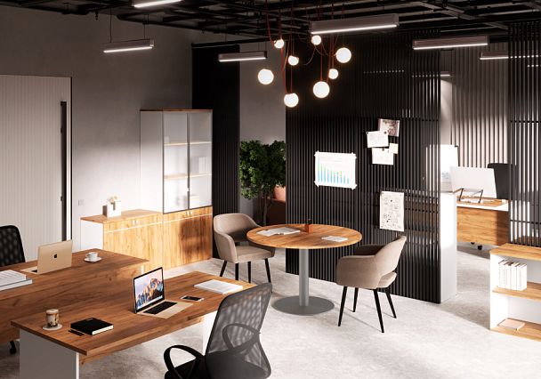 Удлинитель стола Tess 180x80x75 дуб шамони светлый - Вид 19