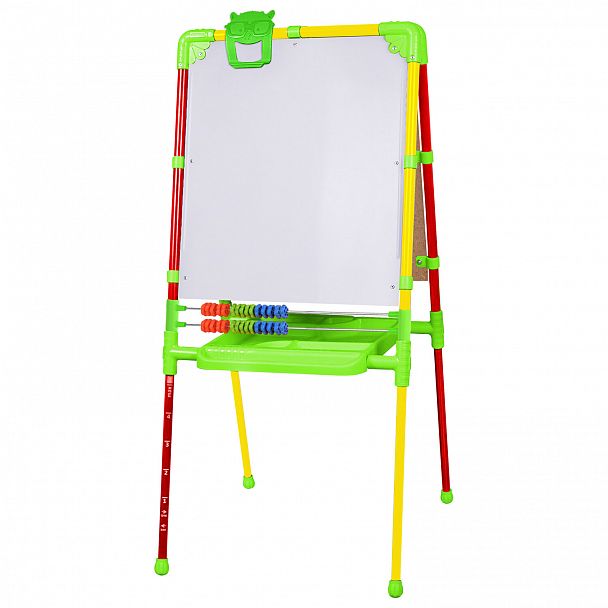 Мольберт растущий для мела/магнитно-маркерный, 53х46 см, BRAUBERG "NIKA KIDS", светофор, 238051 - Вид 2