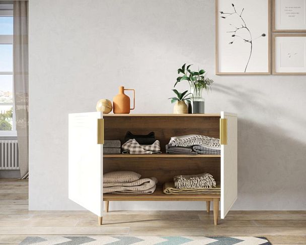 Комод с двумя дверками Line LN01/GR1/beige - Вид 2