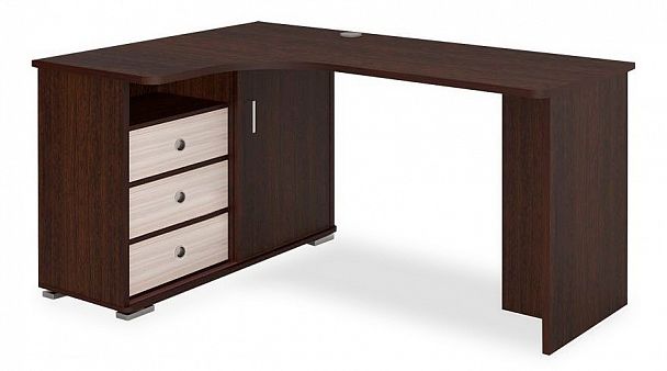 Стол письменный Домино СР-165С Венге/Карамель левый - Вид 1