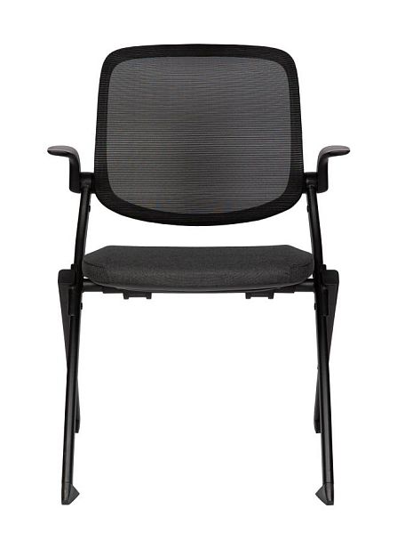 Стул / Pascal / черная сетка/черная ткань - Вид 2