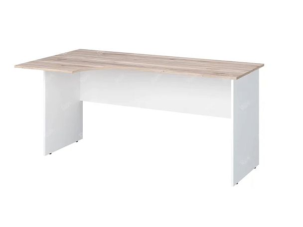TANDEM RTD014-160L-MA Стол эргономичный левый 1600х900х750 Дуб Маувелла/Белый - Вид 1