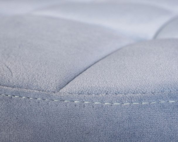 Табурет барный DOBRIN BRUNO (пудрово-голубой велюр (MJ9-74)) - Вид 3