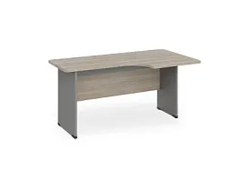 БЕРЛИН / BERLIN Угловое рабочее место правое 1600х950х740 Шорвуд/Серый - Фото предпросмотра
