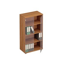 Шкаф для документов со стеклом Формула ФР 366 ольха европейская - Фото предпросмотра